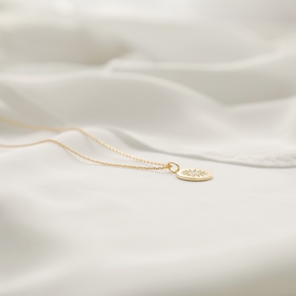 Sunshine Necklace | 14k Gold Plated - Picture 5 of 7